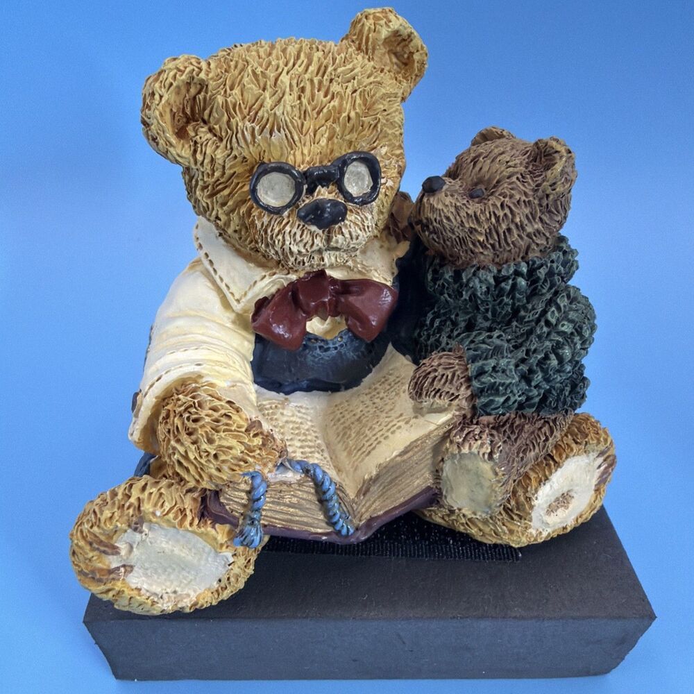 Antique Teddies Grampa & Max "One More Story!" FL-AT 103 (1996) Numbered